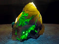Natural Triple Terminated Smokey Quartz Cluster with Foitite Black Tourmaline and Hyalite Opal x 1 From Erongo, Namibia