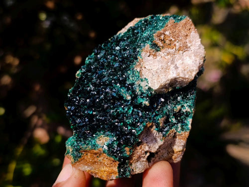 Natural Rare Crystalline Malachite Specimen x 1 From Kolwezi, Congo