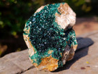 Natural Rare Crystalline Malachite Specimen x 1 From Kolwezi, Congo
