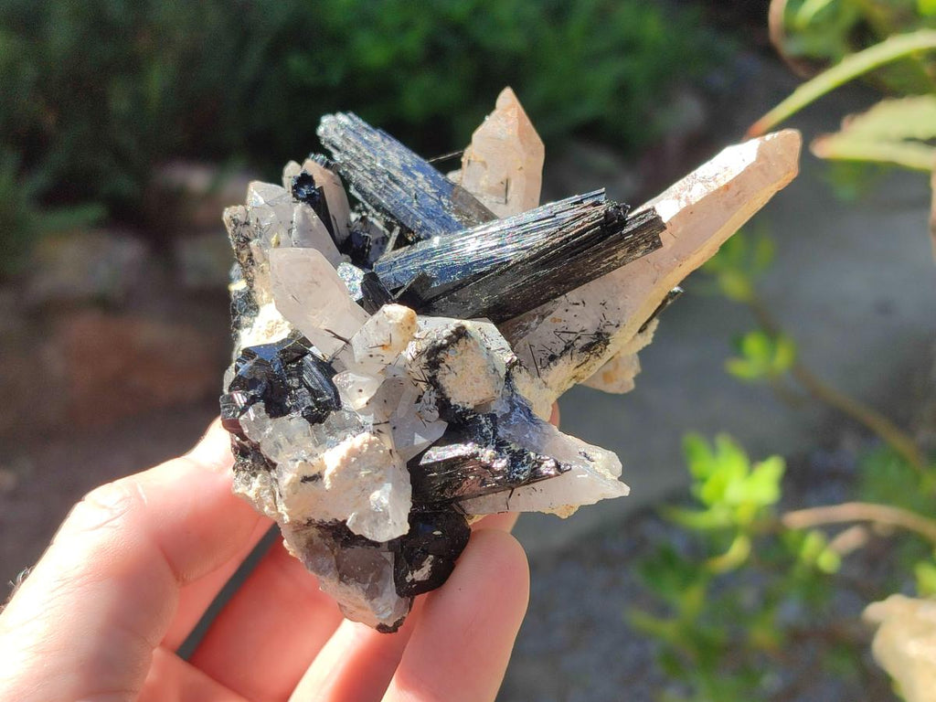 Natural Erongo Quartz Cluster with Associated Minerals x 1 From Erongo, Namibia