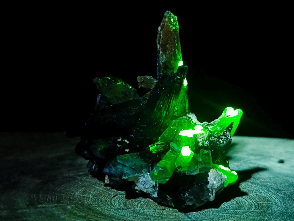 Natural Erongo Quartz Cluster with Associated Minerals x 1 From Erongo, Namibia