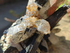 Natural Erongo Quartz Cluster with Associated Minerals x 1 From Erongo, Namibia