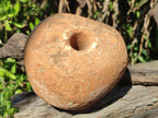 Hand Made Prehistoric African Bored Stone (!Kwe) Iron Age Artifact x 1 From Lydenburg, South Africa