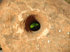 Hand Made Prehistoric African Bored Stone (!Kwe) Iron Age Artifact x 1 From Lydenburg, South Africa