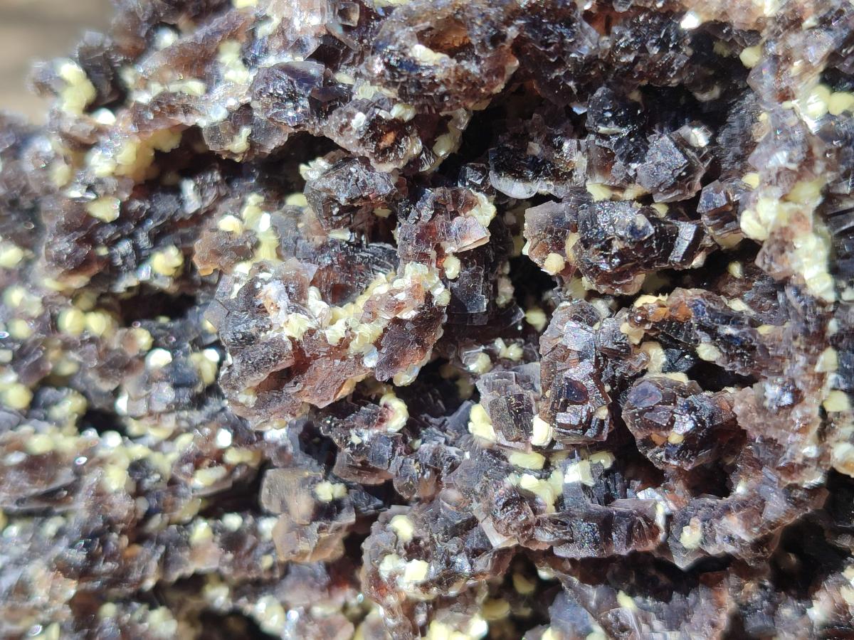 Natural Large Erongo Fluorite and Muscovite Floater Specimen x 1 From Erongo Mountain, Namibia