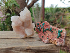 Natural Mixed Set of 6 African Mineral Specimens in a Wooden Display Box x 1 From Southern Africa