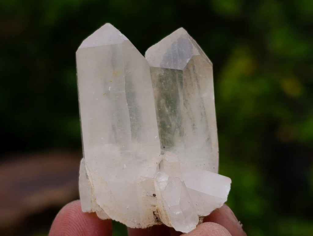 Natural Mixed Set of 20 African Mineral Specimens in a Wooden Display Box x 1 From Southern Africa
