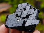 Natural Mixed Set of 20 African Mineral Specimens in a Wooden Display Box x 1 From Southern Africa
