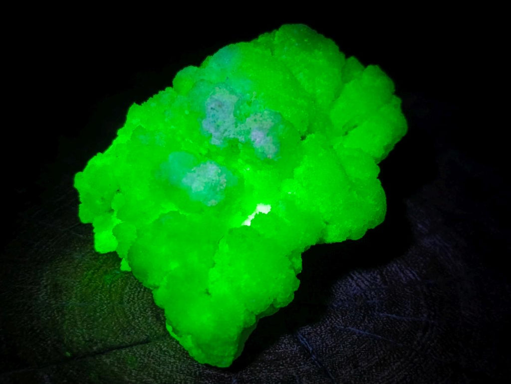 Natural Cauliflower Crystalline Hyalite Opal Fluorescent Specimen x 1 From Erongo, Namibia
