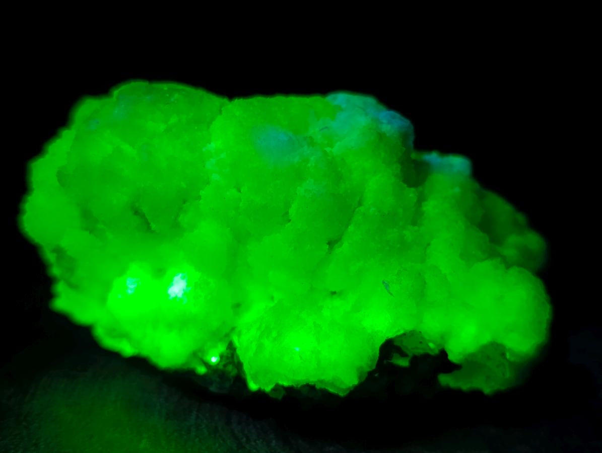 Natural Cauliflower Crystalline Hyalite Opal Fluorescent Specimen x 1 From Erongo, Namibia