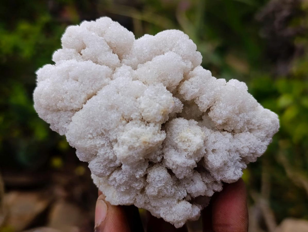 Natural Cauliflower Crystalline Hyalite Opal Fluorescent Specimen x 1 From Erongo, Namibia