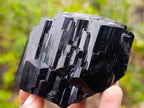 Natural Mirror Shiny Cascading Schorl Black Tourmaline Crystal x 1 From Erongo Mountain, Namibia