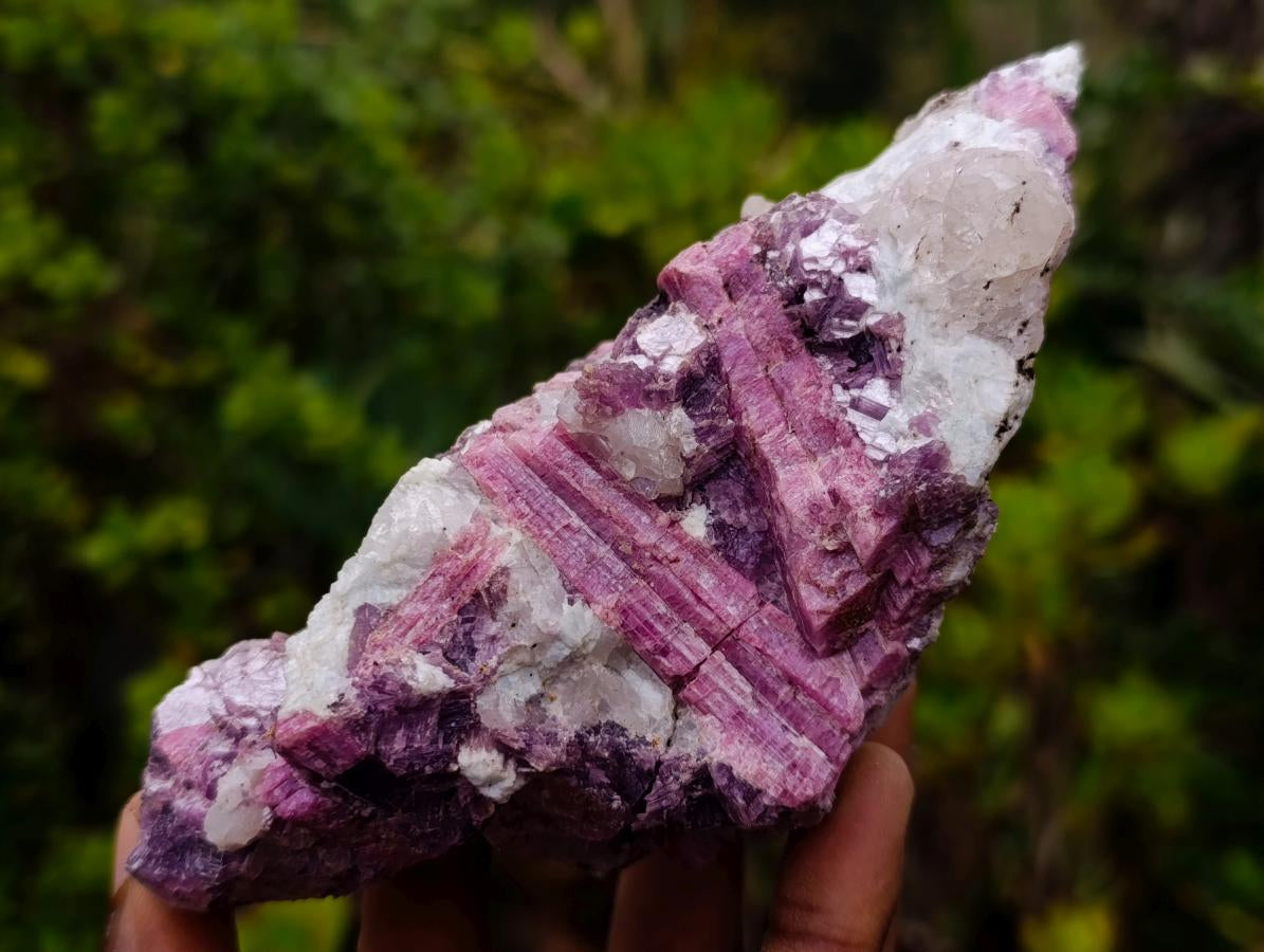 Natural Bright Pink Rubellite Tourmaline Specimen x 1 From Karibib, Namibia