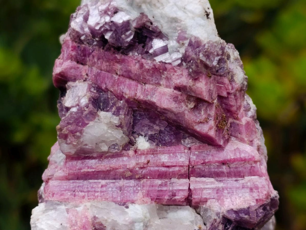 Natural Bright Pink Rubellite Tourmaline Specimen x 1 From Karibib, Namibia