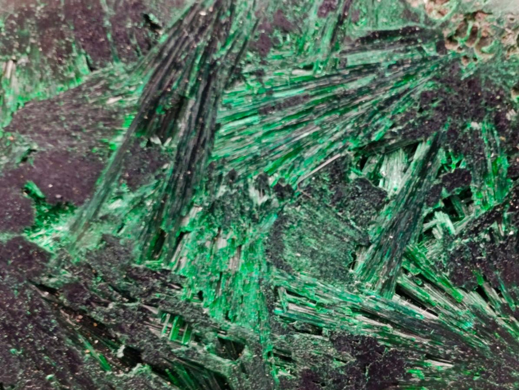 Polished and Natural Unique Pair of Crystalline Silky Malachite Halves x 1 From Kasompe, Congo