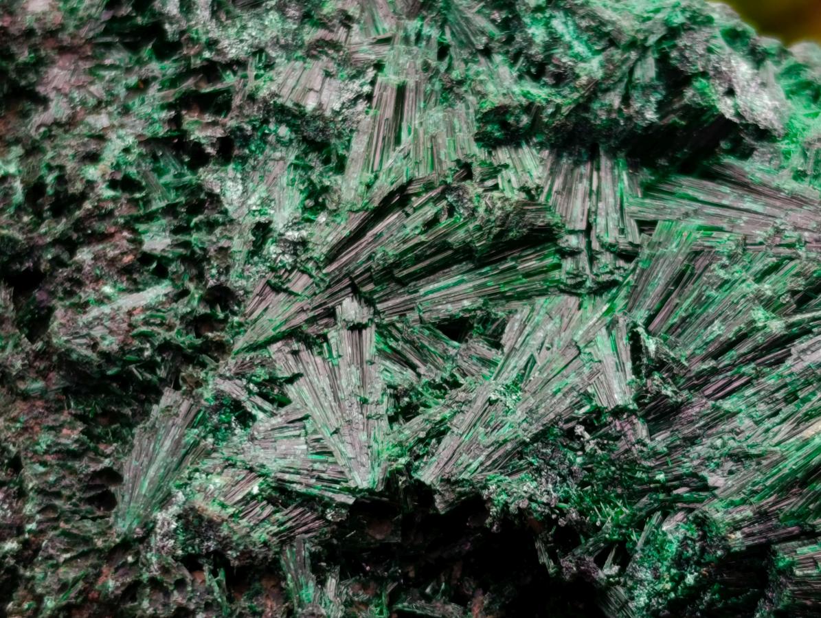 Polished and Natural Unique Pair of Crystalline Silky Malachite Halves x 1 From Kasompe, Congo
