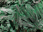 Polished and Natural Unique Pair of Crystalline Silky Malachite Halves x 1 From Kasompe, Congo
