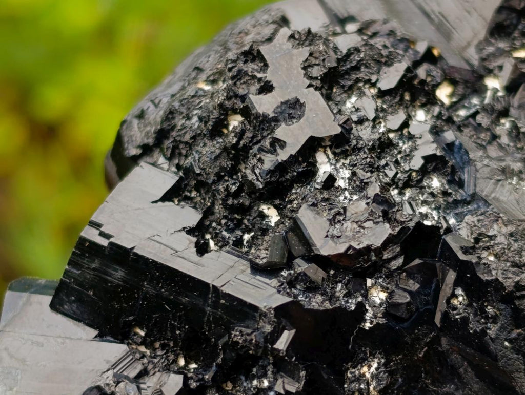 Natural Mercedes Star Cascading Schorl Black Tourmaline Crystal Cluster x 1 From Erongo Mountain, Namibia