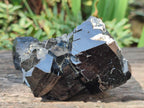 Natural Mirror Shiny Schorl Black Tourmaline Crystal Cluster x 1 From Erongo, Namibia