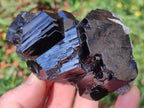 Natural Mirror Shiny Schorl Black Tourmaline Crystal Cluster x 1 From Erongo, Namibia