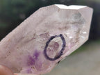 Natural Double Enhydro Smokey Amethyst Quartz Crystal x 1 From Brandberg, Namibia