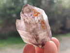 Natural Rare Double Terminated Smokey Amethyst Brandberg Crystal x 1 From Brandberg, Namibia