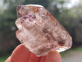 Natural Rare Double Terminated Smokey Amethyst Brandberg Crystal x 1 From Brandberg, Namibia