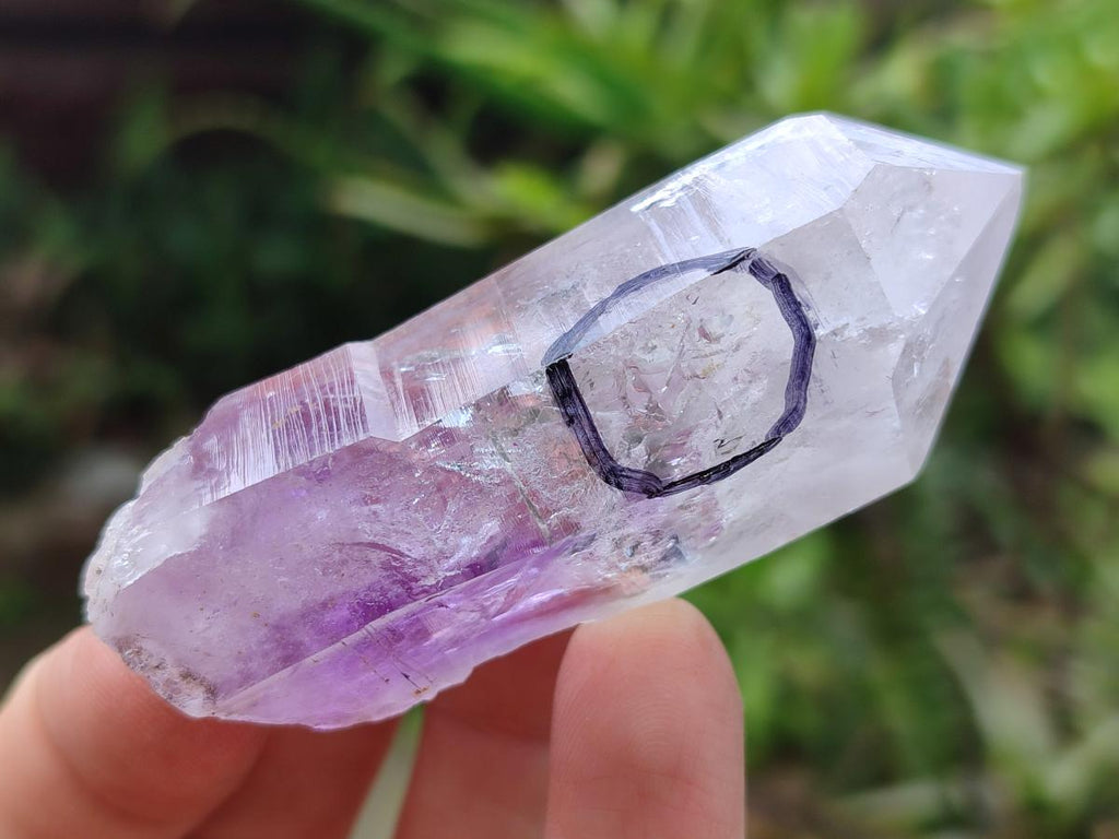 Natural Enhydro Brandberg Amethyst Crystal x 1 From Brandberg, Namibia