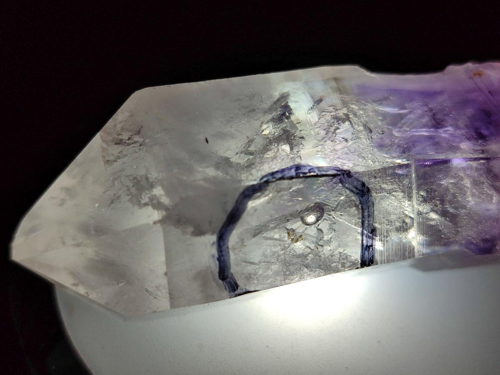 Natural Enhydro Brandberg Amethyst Crystal x 1 From Brandberg, Namibia