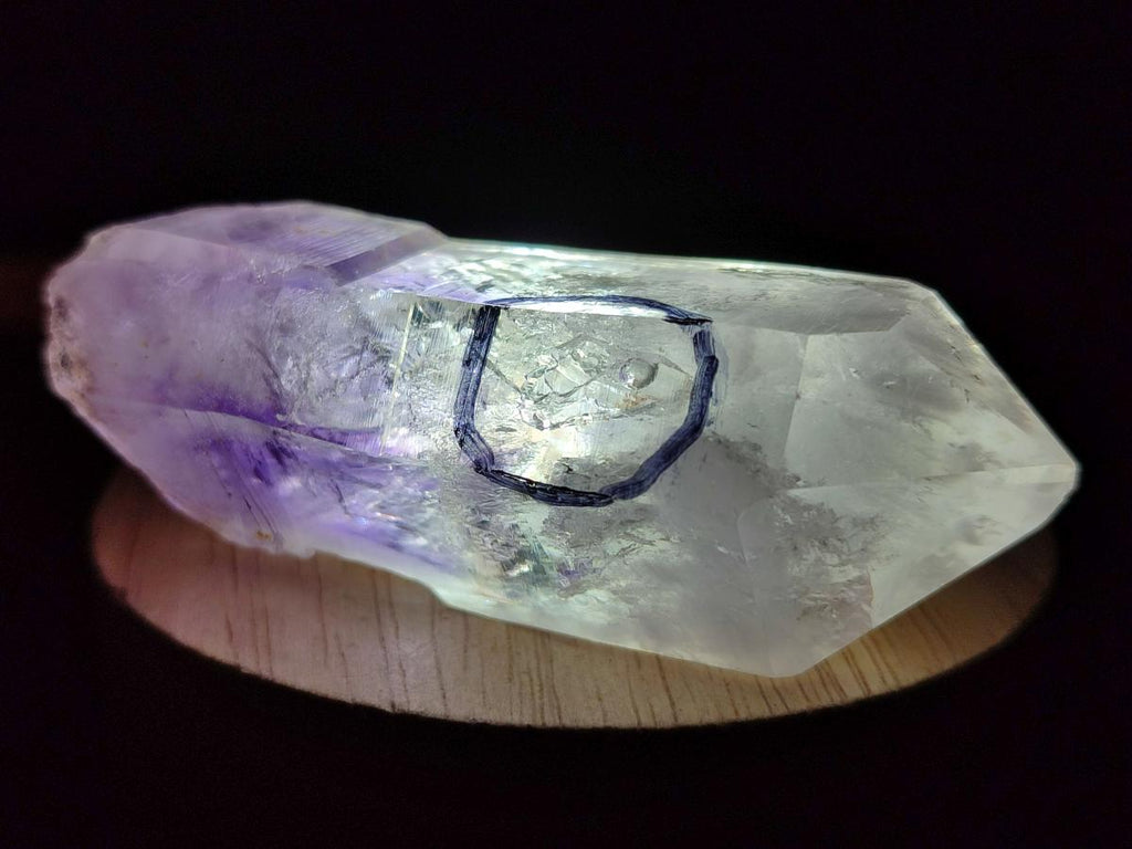 Natural Enhydro Brandberg Amethyst Crystal x 1 From Brandberg, Namibia