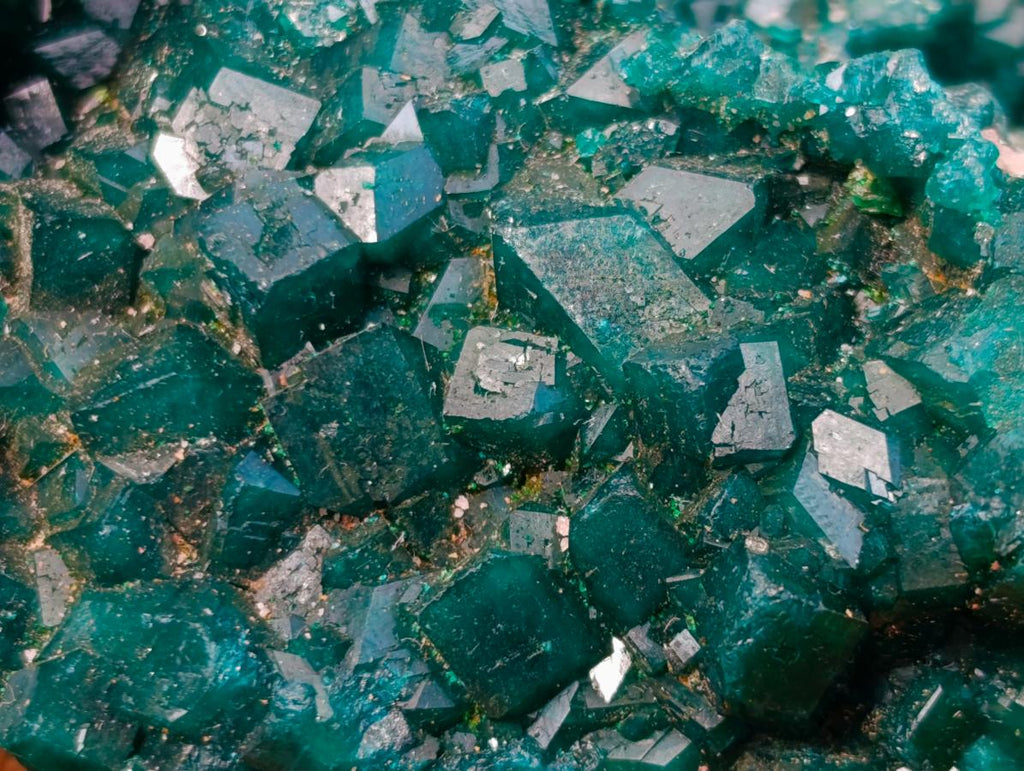 Natural Large Shiny Tiantara Mine Dioptase Cabinet Specimen x 1 From Tiantara, Congo