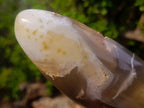 Polished and Natural Maintirano Agate Geode Arch x 1 From Maintirano, Madagascar