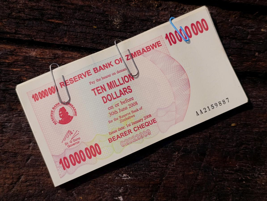 Mint Uncirculated $10 000 000 Dollar Notes - Sold Per Piece - From Zimbabwe