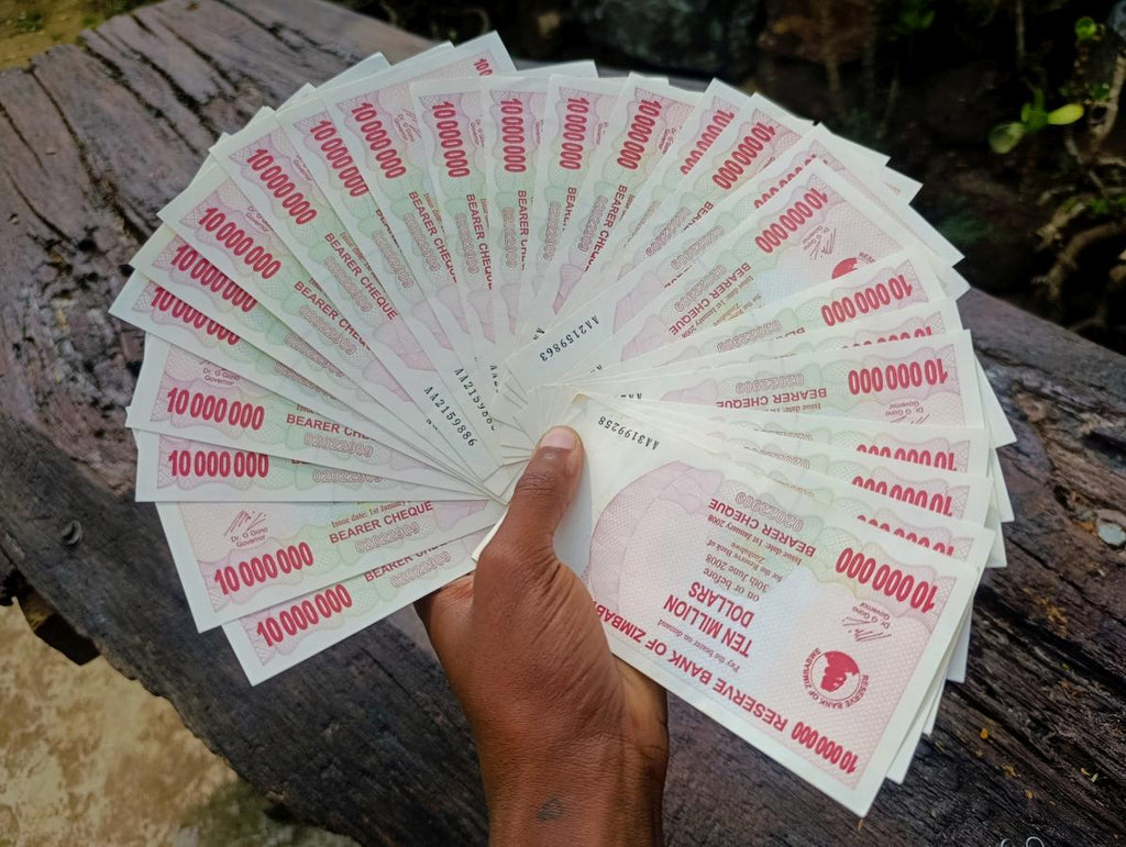 Mint Uncirculated $10 000 000 Dollar Notes - Sold Per Piece - From Zimbabwe