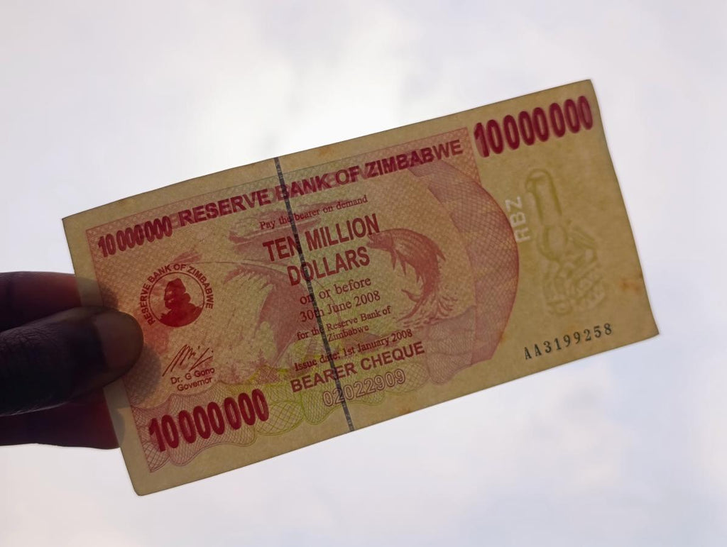 Mint Uncirculated $10 000 000 Dollar Notes - Sold Per Piece - From Zimbabwe