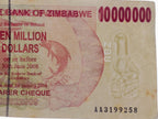 Mint Uncirculated $10 000 000 Dollar Notes - Sold Per Piece - From Zimbabwe