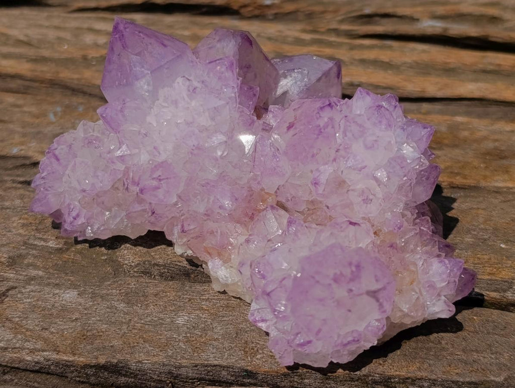 Natural Perfect Sunburst Spirit Amethyst Crystal Cluster x 1 From Boekenhouthoek, South Africa