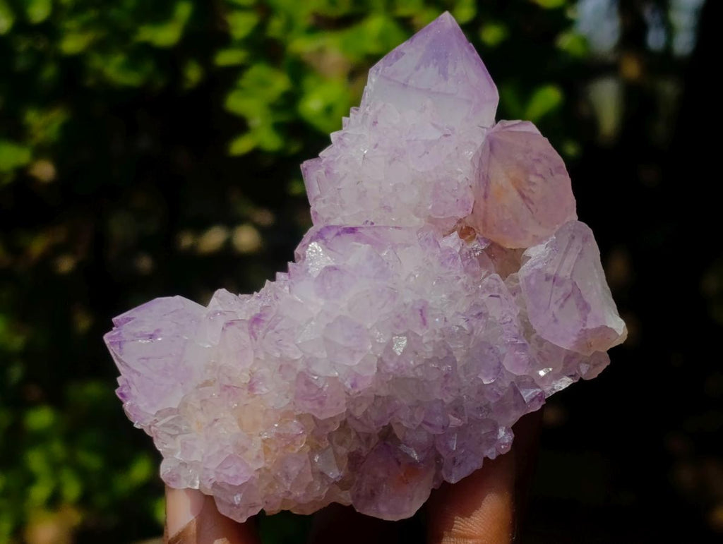 Natural Perfect Sunburst Spirit Amethyst Crystal Cluster x 1 From Boekenhouthoek, South Africa