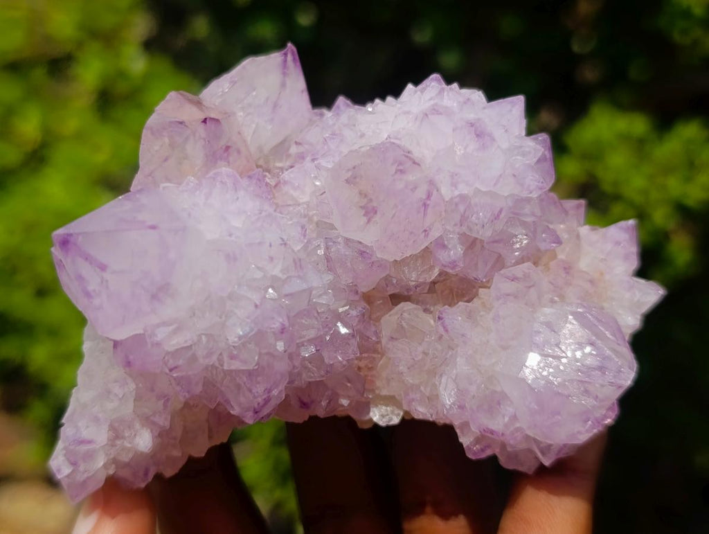Natural Perfect Sunburst Spirit Amethyst Crystal Cluster x 1 From Boekenhouthoek, South Africa