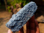Natural Foitite Feldspar and Fluorite in a Fibrous Finger Formation x 1 From Erongo Mountain, Namibia