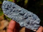 Natural Foitite Feldspar and Fluorite in a Fibrous Finger Formation x 1 From Erongo Mountain, Namibia
