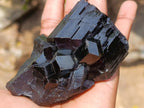 Natural Super Shiny Schorl Black Tourmaline Crystal Cluster x 1 From Erongo, Namibia