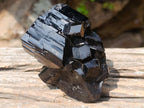 Natural Super Shiny Schorl Black Tourmaline Crystal Cluster x 1 From Erongo, Namibia