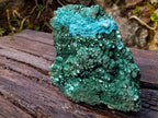 Natural Exquisite Extra Large Crystalline Botryoidal Malachite with Botryoidal Chrysocolla x 1 From Kulukuluku, Congo