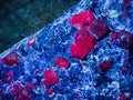 Natural Rare Hot Pink Ruby Crystals in a Zoisite and Biotite Mica Schist x 1 From Mozambique