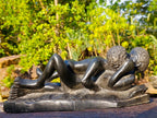 Hand Made Erotic Zimbabwean Wonderstone Copulating Couple Carving x 1 From Zimbabwe