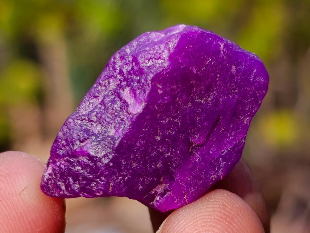 Natural XXXX Rare 8.194g Gel Sugilite Nodule x 1 From Wessel's Mine, South Africa