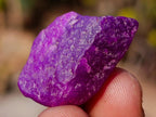 Natural XXXX Rare 8.194g Gel Sugilite Nodule x 1 From Wessel's Mine, South Africa
