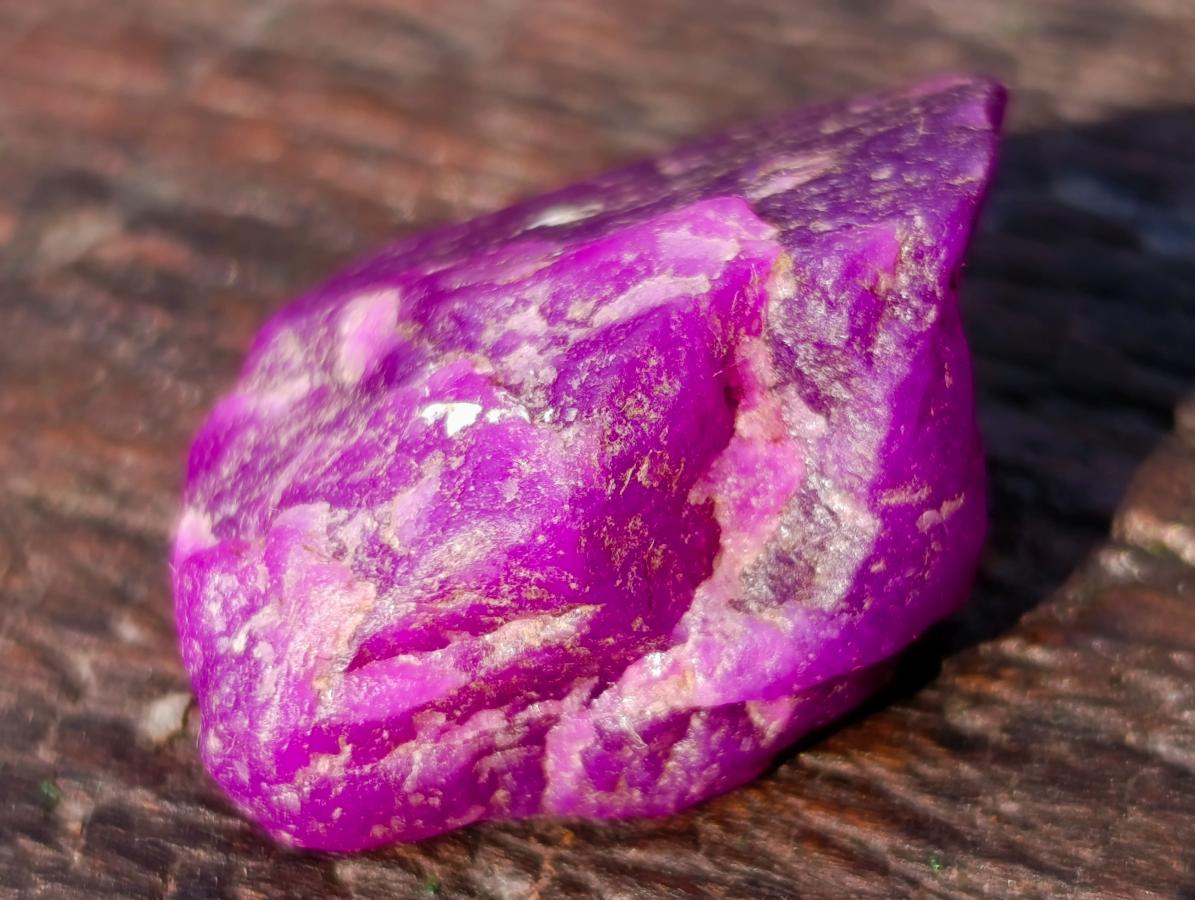 Natural XXXX Rare 8.194g Gel Sugilite Nodule x 1 From Wessel's Mine, South Africa