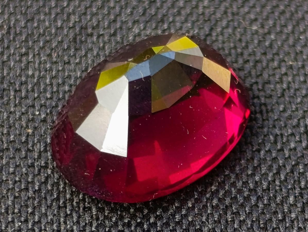 Polished 14.5 Carat Rhodolite Garnet Faceted Stone x 1 From Tanga, Tanzania